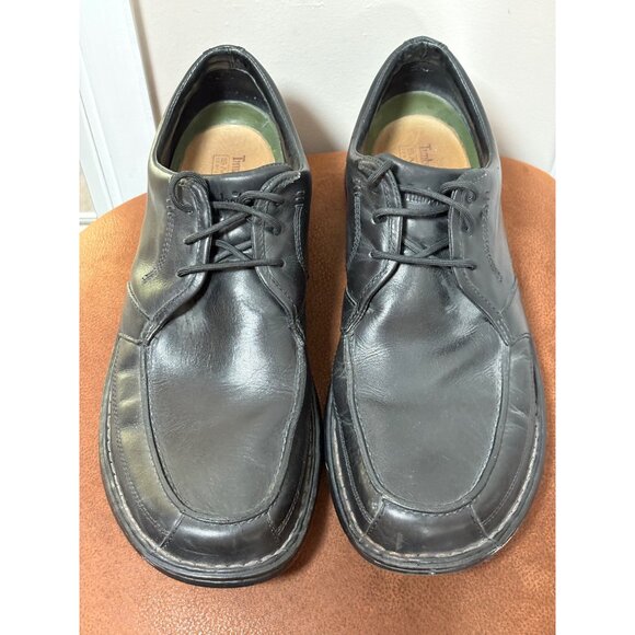 TIMBERLAND MENS LEATHER SHOES BIG SIZE 13M CASUAL FORMAL LACE UP COMFORT - Picture 3 of 10